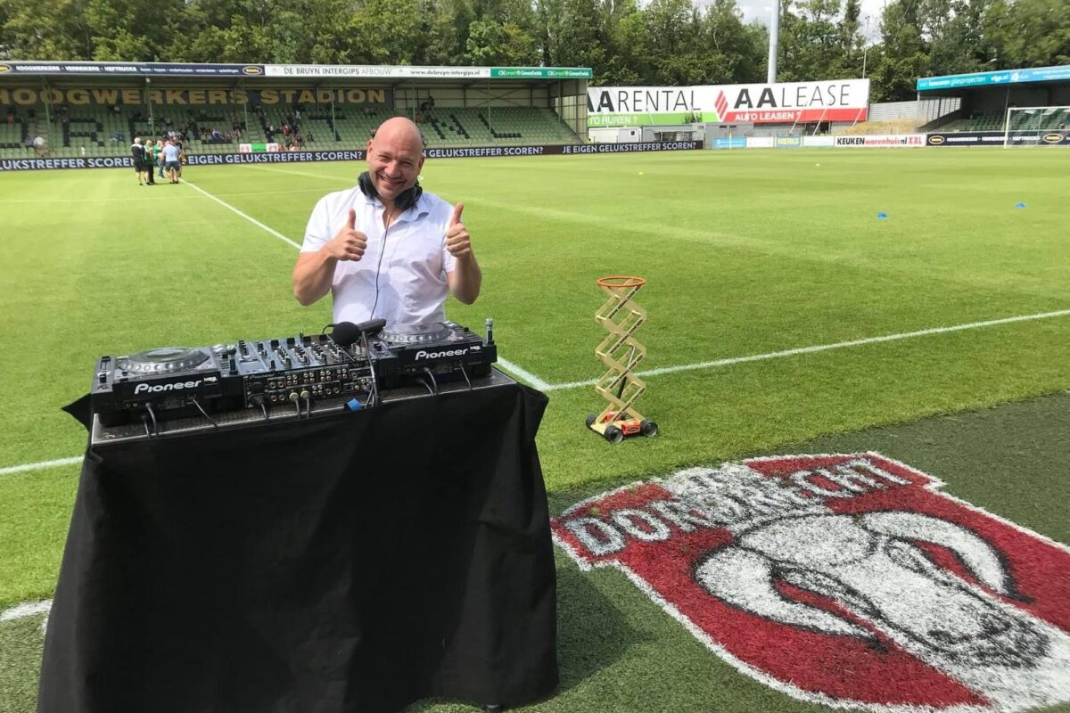 FC Dordrecht voorafgaand wedstrijd